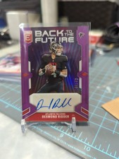 DESMOND RIDDER #/49 AUTO 2023 Panini Elite Football Back to The Future Falcons