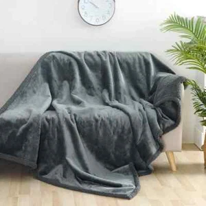 Manta Peluda de Lujo Hogar Cálida Cómoda Romántica Pareja Manta Impermeable - Imagen 1 de 17