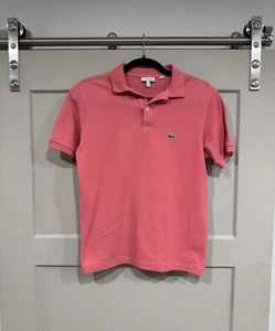 Lacoste Polo Shirt - Boys/Youth Size S, Watermelon Color, Pre-owned - Picture 1 of 6