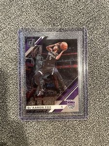 2019-20 DONRUSS CLEARLY #38 De'AARON FOX SACRAMENTO KINGS