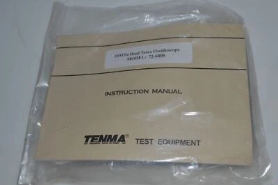 TC TENIMA GCP-210LC OSCILLOSCOPE PROBE KIT W/MANUAL LOT OF 2 NEW (RFG18) - Image 1 of 2