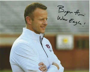 BRYAN HARSIN Signed 8.5 x 11 Photo Signed REPRINT Football Coach AUBURN TIGERS - Picture 1 of 1