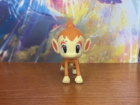 Pokemon Chimchar Figure Tomy Moncolle 2006 Rare Pose Authentic DP F/S! Cover