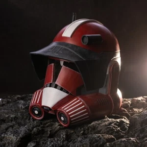 Xcoser Star Wars Clone Wars Commander Fox casco cosplay oggetti di scena resina - Foto 1 di 15