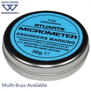 Micrómetro Stuarts Ingenieros Marcando Azul 38 g Lata - Imagen 1 de 3