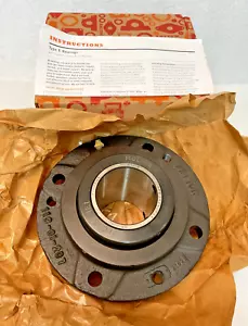 Moline E 2.5" Piloted Flange Bearing 113-01-207 w/ Timken Tapered Roller Bearing - Picture 1 of 14