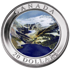 2004 Coin, Canada Coin, 20 Dollars Coin, Rocky Mountains, Bullion