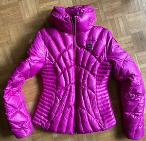 Blauer USA Pink Daunenjacke Übergangsjacke Damen Größe M 38 Größe - Bild 1 von 11