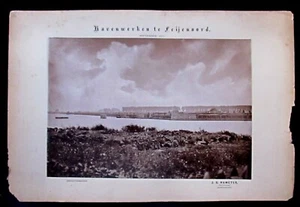 Johan Georg HAMETER Hafenwerke in Feijenoord September 1876 Photolithographie  - Bild 1 von 10