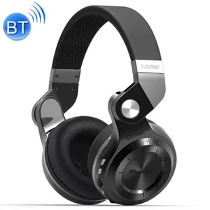 Bluedio T2 Plus Turbine - Bluetooth Headphones - with Mic/SD Card Slot and FM