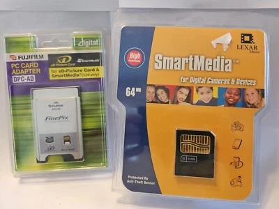 FujiFilm  PC Card reader plus PC Card Adapter - Image 1 of 3