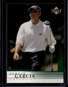 2001 Upper Deck SERGIO GARCIA Checklist Rookie Card #197 - Picture 1 of 2