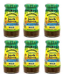 Walkerswood Traditional Mild Jamaican Jerk Seasoning - 6-Pack Jars, 10 oz Each - Picture 1 of 24