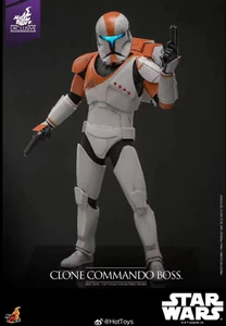 IN STOCK Nuovo Hot Toys 1/6 TMS151 Star Wars Clone Commander BOSS. Action figure - Foto 1 di 4
