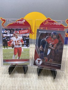 2019 Panini Prestige Football #19 Patrick Mahomes II Chiefs 2021 Prizm Base #7
