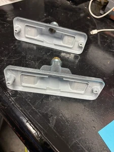 67 Corvette backup reverse lamp, lights socket bulb assemblies No lens Rear - Imagen 1 de 5