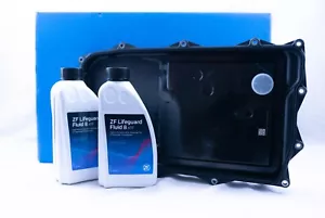 BMW 8HP 8 SPEED ZF TRANSMISSION GEARBOX SUMP PAN FILTER OIL SERVICE KIT - Picture 1 of 3