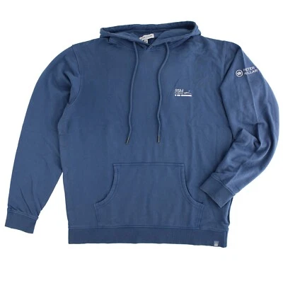 Peter Millar RSM Classic Logo Sweatshirt Hoodie, Modal Brushed Jersey Knit, Blue - Image 1 of 4