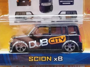 Jada Toys Scion xB Dub City 2004 Detailed Collectible Car w/RRs Black - Picture 1 of 2