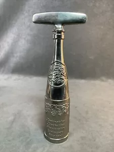 TIRE BOUCHON LUXE Corkscrew Champagne Bottle Cavatappi Mid Century West Germany - Picture 1 of 15
