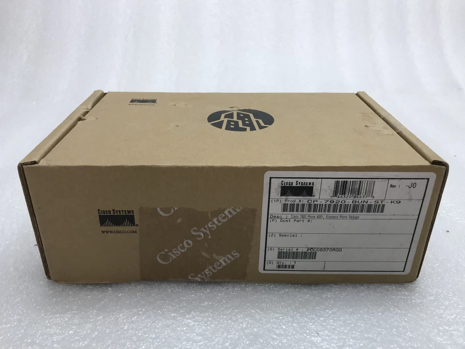New OEM Sealed Cisco 7920 Unified Wireless IP Phone CP-7920-BUN-ST-K9 - Image 1 of 4