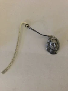 Oliver Cromwell R39 Pattern Bookmark 3D English pewter charm - Picture 1 of 1