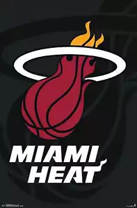 NBA Miami Heat - Logo Poster - Picture 1 of 29