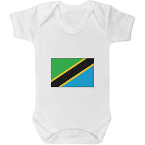 "Flaga Tanzanii" Baby Grows / Body (GR023915)