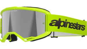 Alpinestars Vision 3 MX ATV MTB Off Road Goggle Yellow Fluo - Mirror Silver Len - Bild 1 von 4