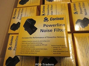 CORINEX CXF-CXP-200 PowerLine Noise Filter 10A 50DB 85-250V AC EU - NEW IN BOX - Photo 1/5