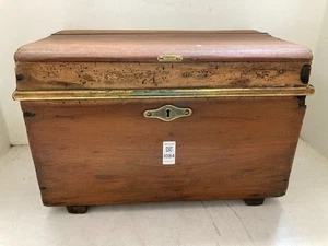 Mid 1800s Victorian Deed/Safe Box w/ Richard Cooper & Sons Lock - 4532 - Picture 1 of 13