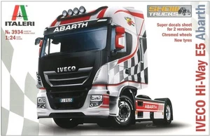 ,ITALERI, IVECO Hi-Way E5 4x2 Show Trucks Abarth modelo para montar y pintar,... - Imagen 1 de 8