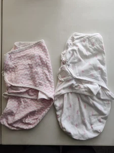 2 Piece Baby Swaddle Blanket 0-3 Months - Picture 1 of 3