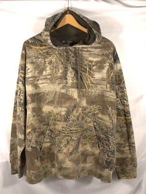 Realtree Max-1 XT Sudadera con Capucha Para Hombre XL Verde Camuflaje Pullover Ligero Caza Foto 1 de 4