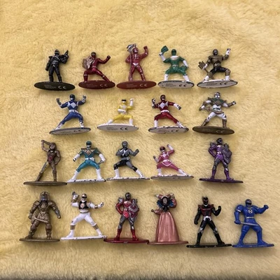 JADA TOYS Lote De 20 MINIFIGURAS POWER RANGERS NANO METAL Incluye Rita Repulsa Foto 1 de 4