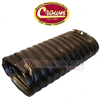 Crown Automotive HVAC Control Duct Hose for 1977-1986 Jeep CJ7 - Heating Air kg Foto 1 de 4