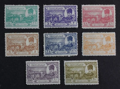 CKStamps: Colección de estampillas de Turquía Scott #625-632 como nuevas 7H OG #628 NG Foto 1 de 2