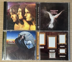 Emerson Lake & Palmer 4 CD Lot: Trilogy, Pictures At Am Exhibition, Tarrus & S/T - Picture 1 of 5