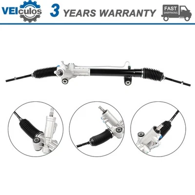 Conjunto completo de cremallera y piñón de dirección asistida para Ford Mustang 1985-1993 Foto 1 de 4