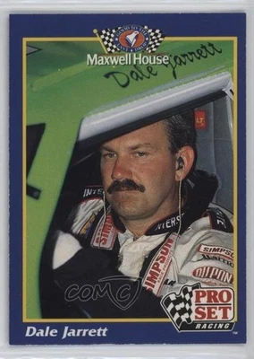 1992 Pro Set Maxwell House Racing Dale Jarrett #22 HOF - Image 1 of 2