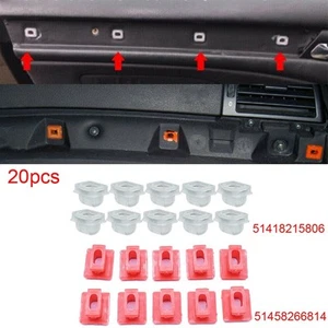 20pcs Clip For For Dashboard Panel(51458266814) & Door Panel(51418215806) - Picture 1 of 12