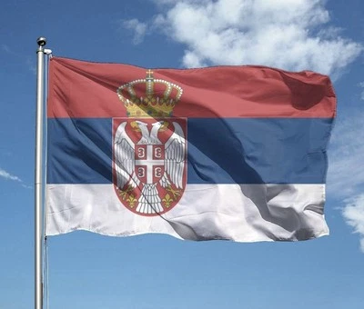 Bandiere del mondo 150x100 cm SERBIA 🇷🇸 - Immagine 1 di 3