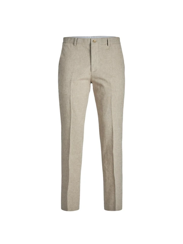 Pantalones Jack&Jones de Hombre Con Vita Regular, Color Beis Modelo: 12228 - Imagen 1 de 1
