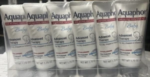 Aquaphor Advanced Therapy Healing Ointment, Baby 1.75 oz. Tube (Pack of 6) New!! - Picture 1 of 3