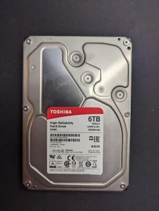 N300 HDWN160UZSVA P/N: HDEXS10GCA51 F/W: FS1M Toshiba 6TB - excellent condition - Picture 1 of 3