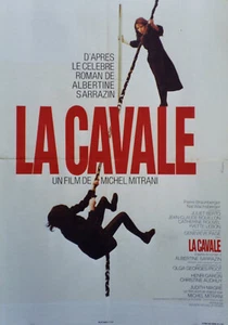 "LA CAVALE" Affiche originale 1971 (Michel MITRANI / Juliet BERTO) 60x80cm - Imagen 1 de 1
