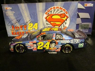 Action NASCAR 1:24 Car Jeff Gordon  #24 Dupont/Superman 1999 Chevy Monte Carlo  - Image 1 of 4