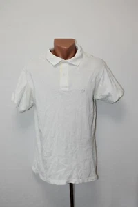 Adidas Vintage Cotton Shirt Jersey Camiseta 70s 80s Polo Size 5 L White Mens  - Picture 1 of 12