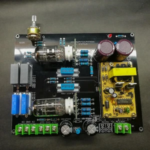 1pc DC12V Car 6N4 (12AX7) Vakuumröhre Vorverstärker HiFi Preamp Board - Afbeelding 1 van 12