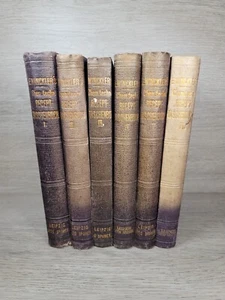 Chemical Recipe Formula Technical Pocketbook German Dr. Winckler 6 Vol Set 1860s - Picture 1 of 23